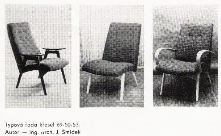 Jaroslav Smidek "Model 53" pour THONET, Paire de Fauteuils Beige restaurés EXPO 58, ca 1950/60-photo-7